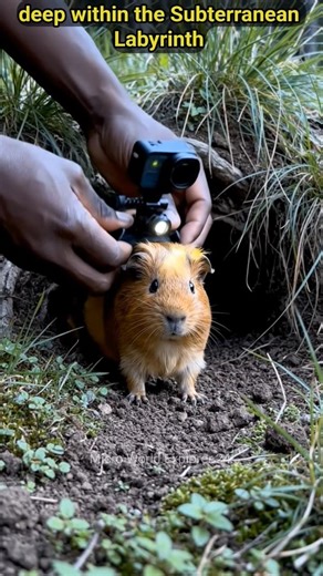 Guinea Pig’s Secret Underground Life! 🐹🏠