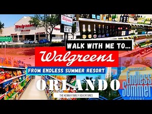 COME SHOP WITH ME: WALGREENS International Drive ORLANDO Florida