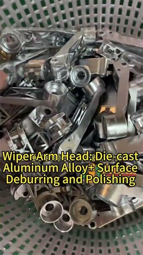 Wiper Arm Head Die cast Aluminum Alloy + Surface Deburring and Polishing Treatment #ansix #ansixtech