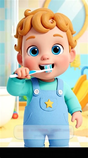 ABCD in the morning brush your teeth 🪥 🦷 | Baby Sunny Brush Your Teeth 🦷✨ #poem