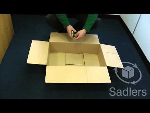 How to Measure a Cardboard Box (LxWxH) | Sadlers