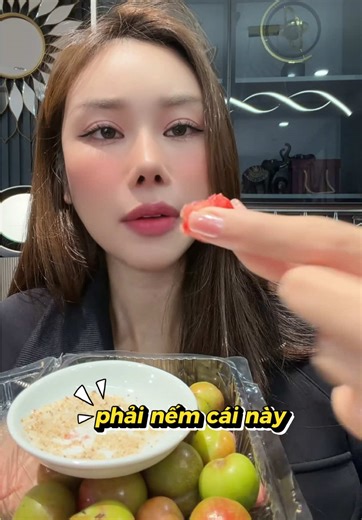 Review mận Mộc Châu cùng Quỳnh