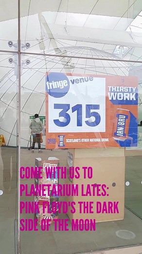 🌟 COME WITH US TO PLANETARIUM LATES 🌟 Have a sneak peek at our Pink Floyd’s Dark Side of the Moon evening! With immersive visuals and stunning surround sound, this show is not to be missed 🌑 Tickets are selling fast so book now 📱 https://dynamicearth.org.uk/event/planetarium-lates-pink-floyds-the-dark-side-of-the-moon/ | Dynamic Earth