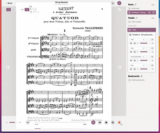 Newzik Maestria review: The score reader that promises to read scores - Scoring Notes