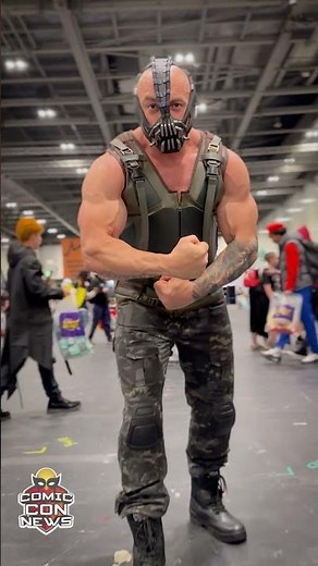 💪 Epic Bane Cosplay from Batman #batman #dccomics #ShortswithCamilla