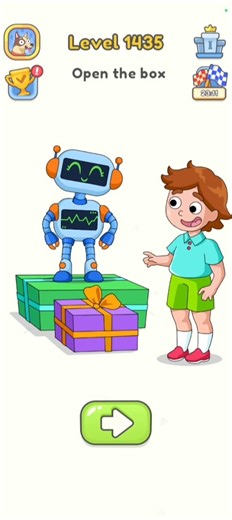 DOP 5 gaming level 1435 open the box gameplay#shorts #puzzle