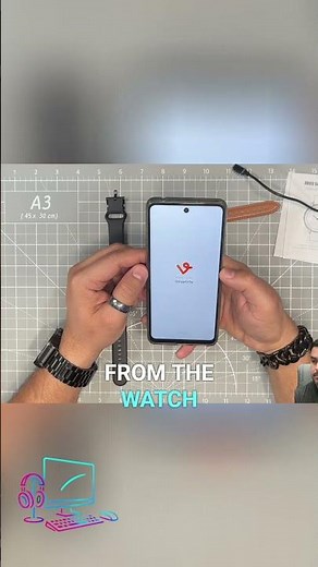 Smartwatch Setup: Scan QR or Find App - EASY! #shorts