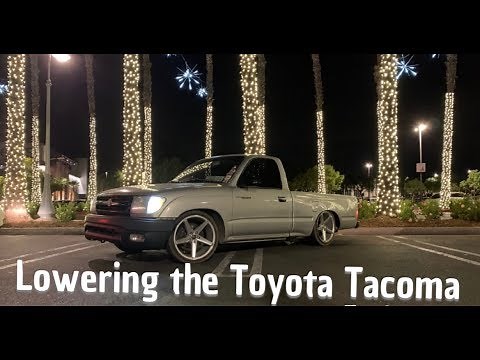 Lowering the Toyota Tacoma (Rear leaf springs)
