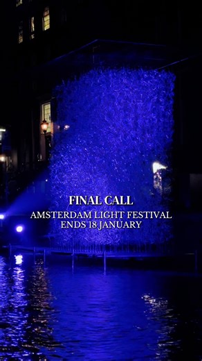 Experience the Amsterdam Light Festival by Boat