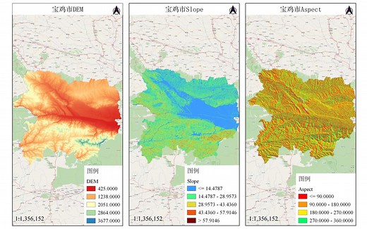 QGIS零基础制作地形分析专题地图