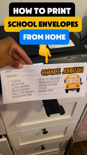 12K views · 236 reactions | Hey y’all! So I’ve seen your messages and emails asking HOW to print the DIY School Envelopes! Here’s a quick tutorial… pray it helps! Leave questions in the comments  #DIY #custom #school #schoolenvelopes #backtoschool #kids #teachers #canva #templates #tutorial #mlasheaandcompany | Shea Walker | Facebook