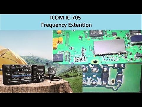 #257 ICOM IC-705 How Frequency Expansion is performed...