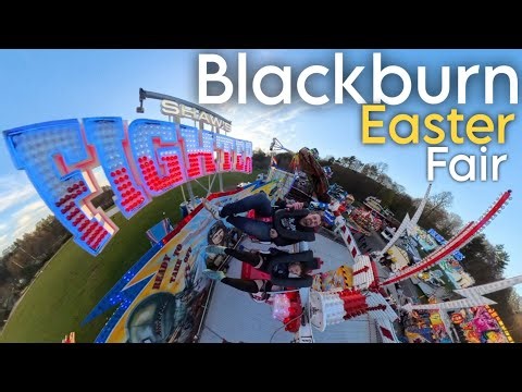 Blackburn Easter Fun Fair 2025 | Witton Country Park Funfair Vlog
