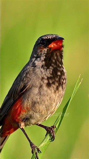 🐦 Painted Finch Singing! #Shorts