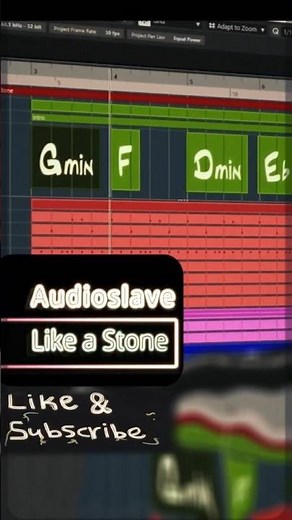 Audioslave – Like a Stone (Instrumental Remake on Cubase | With Chords)