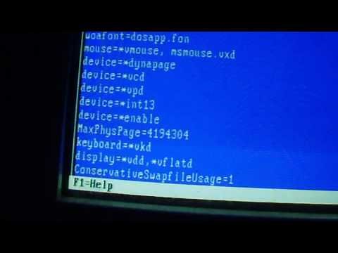 Running Windows 98 SE with 2 GB of Physical RAM