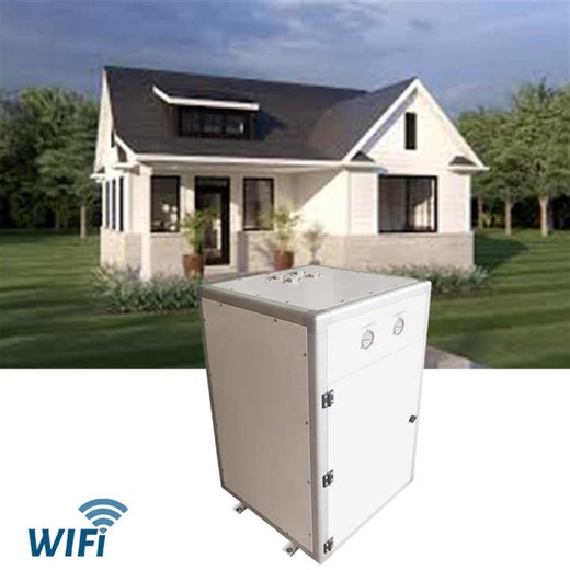 Geothermal Heating and Cooling Heat Pump for Greenhouse Ground Source