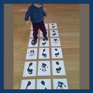 8.5K views · 135 reactions | Awesome idea to work on spatial planning! Ask your child to identify what hand/foot they are placing on each block to work on left/right discrimination as well. Repost from Instagram @okuloncesi_yaseminogretmen | Visual Learning for Life | Facebook