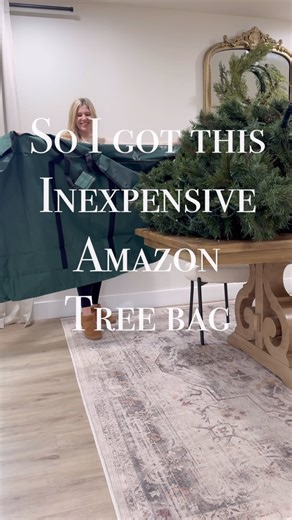 76K views · 67 reactions | Comment link. Who else has the hardest time getting the tree back in the box!? It never fits right? This storage bag is genius! Just throw the Christmas tree in, they offer them for lots of sizes. I got the 9’ bag. Takes up less space than the box anyways. Comment link for the details or see Amazon25 highlight | Fancy Fix Decor | Facebook