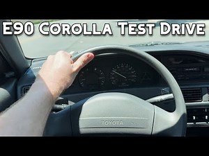 1991 Toyota Corolla DX POV Test Drive