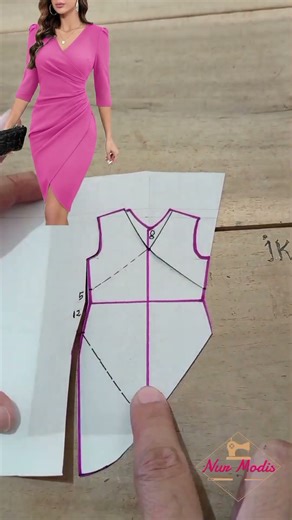 pattern making #design #sewing #tutorialjahit #patternmaking