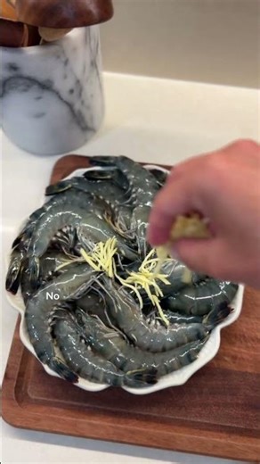 CNY cooking at home | Easy Steamed Live Prawns