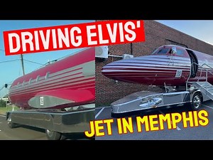 🚗✈ Driving Elvis Presley’s 1962 Lockheed JetStar… on the Streets of Memphis! | Spa Guy & Trey