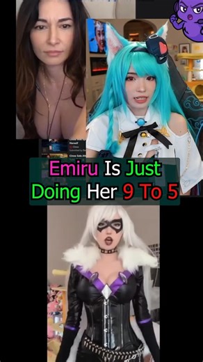Emiru Is Just Doing Her 9 To 5