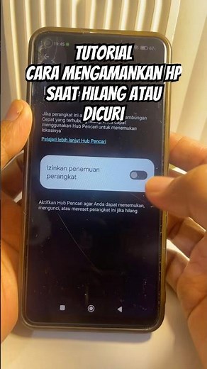 Cara melacak HP saat hilang atau dicuri walaupun keadaan offline begini caranya #tips #tutorial