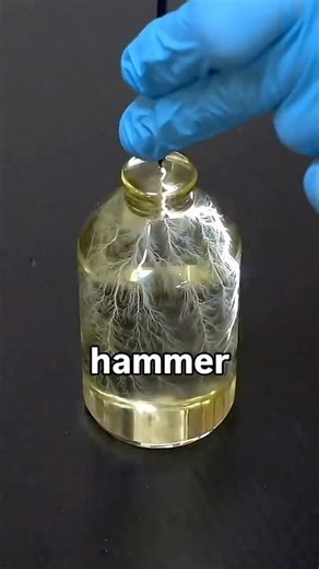 Lightning Trapped Inside Glass ⚡ This Is Called a Lichtenberg Figure 🤯