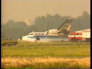 Crash Fokker F27 Air UK - Amsterdam Schiphol 19 july 1990