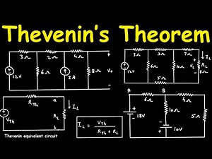 Thevenin's Theorem Problems | Thevenin's Equivalent Circuit | Electrical Engineering