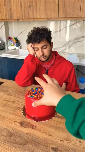 ♥️🥰😍👁️‍🗨️🥸🤩 birthday👌🩷💙👶 cake 🍰🍰🍰😋😅 #entertainment