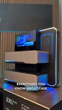 Next-Gen PC Case! #pcbuild #techtips #computex #gaming #gamingpc #repair #pc