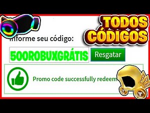 TODOS OS MELHORES CÓDIGOS GRÁTIS DE ROBLOX! (ATUALIZADO 2020)