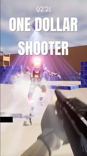 Fast paced multiplayer mayhem in One Dollar Shooter #unrealengine5 #fps #indiegame #gamedev