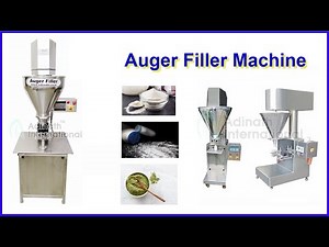 Auger Filler Machine
