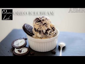 Oreo Ice Cream Recipe ASMR | Oyatsu Lab.
