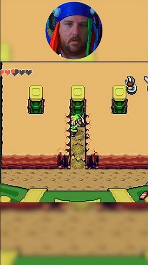 Shrinking down to beat Mazaal in Minish Cap! #zelda #shorts