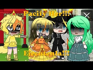 Pacify her! //meme Gacha club// Mikellino// 2/2