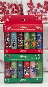 5.6K views · 74 reactions | Basin’s new Disney holiday lip balms are the perfect stocking stuffer or treat for yourself! They come in cute characters like Mickey, Goofy, Donald, and Stitch with yummy flavors and scents! The best part is you can buy them separately or mix and match your own box set! ❤️懶 #basin #disneybasin #stitch #disneylipbalm #mickeymouse #disneyholidays | The Disney Fashionista | Facebook