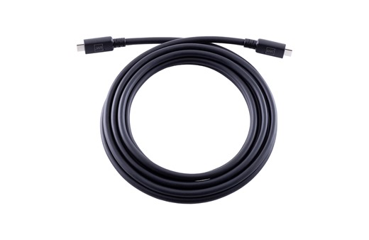Lightware 3m 20Gbps Full-Featured USB-C Cable for USB3.2 Gen 2x2, 4K60 Video and 100W/5A Charging, Passive Microcoax Technology