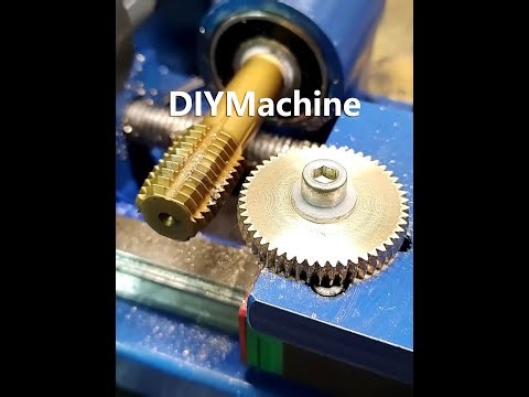 DIY Gear Cutting Machine#HardwareCuttingTools #GearCutting #DIYMachine #MachineryModification