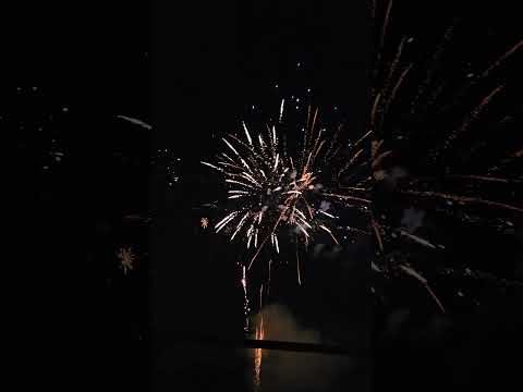 Small fireworks show in October