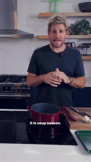 It’s officially soup season! and this is my absolute best butternut squash soup creamy, comforting, and packed with flavor.🥄 Full recipe on my YouTube. | Curtis Stone