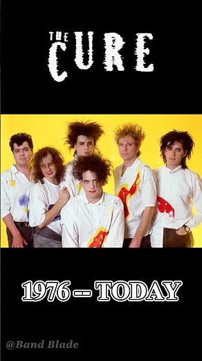 The Kings of Gothic Rock ：The Cure (1976–present).#thecure #rock #band #punk #goth