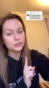 Is Rural the Hardest Word to Say in an American Accent? 🤔😂 MusicLuvr43 — Why is rural such a tongue twister?! Try saying it three times fast in an American accent! 🇺🇸💬 #rural #americanaccent #hardwords #funnychallenge #languageproblems #englishwords #pronunciation #accentchallenge #fyp #wordstruggles | Dawn Farmer