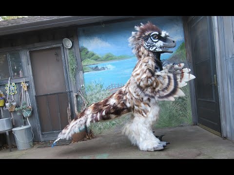 Homemade Deinonychus Costume
