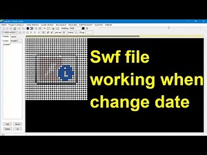 led edit 2014 swf file support when change date