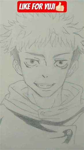✨ Itadori drawing ✨ #anime #jujutsukaisen #animedrawing